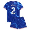 Original Trikotsatz Chelsea Disasi 2 Heimtrikot 2024-25 Für Kinder